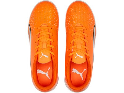 PUMA Kinder Fussball-Hartplatzschuhe ULTRA PLAY TT Jr Orange