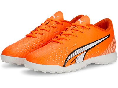 PUMA Kinder Fussball-Hartplatzschuhe ULTRA PLAY TT Jr Orange