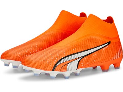 PUMA Herren Fussball-Rasenschuhe ULTRA MATCH LL FG/AG Orange