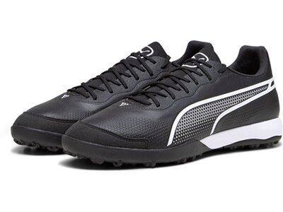 PUMA Herren Fussball-Hartplatzschuhe KING PRO TT Silber