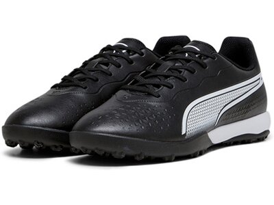 PUMA Herren Fussball-Hartplatzschuhe KING MATCH TT Schwarz