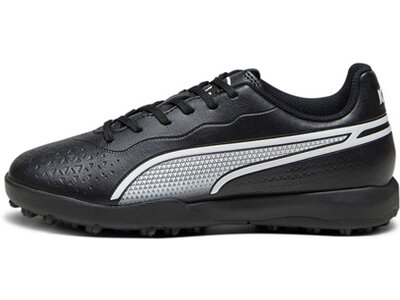 PUMA Kinder Fussball-Hartplatzschuhe KING MATCH TT Jr Schwarz