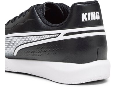 PUMA Kinder Fussball-Hartplatzschuhe KING MATCH IT Jr Schwarz