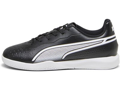 PUMA Kinder Fussball-Hartplatzschuhe KING MATCH IT Jr Schwarz