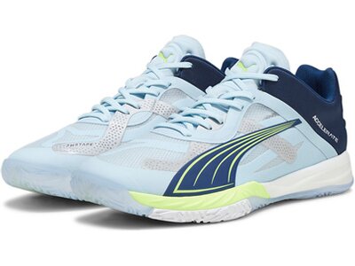 PUMA Herren Indoor-Schuhe Accelerate Nitro SQD Grau