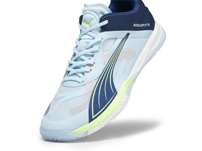 PUMA Herren Indoor-Schuhe Accelerate Nitro SQD Grau