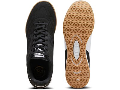 PUMA Herren Fussball-Hallenschuhe KING TOP IT Schwarz