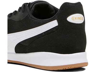 PUMA Herren Fussball-Hallenschuhe KING TOP IT Schwarz