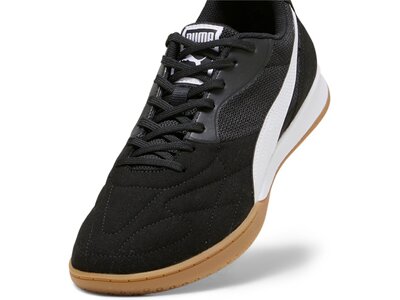 PUMA Herren Fussball-Hallenschuhe KING TOP IT Schwarz