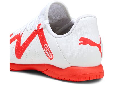 PUMA Kinder Fussball-Hallenschuhe FUTURE PLAY IT Jr Weiß