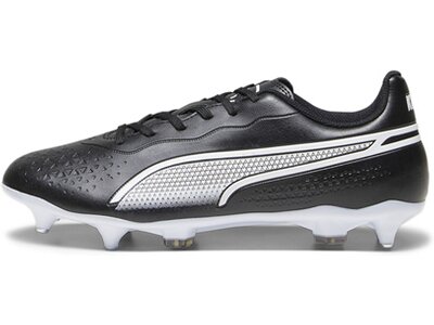 PUMA Herren Fussball-Rasenschuhe KING MATCH MxSG Schwarz