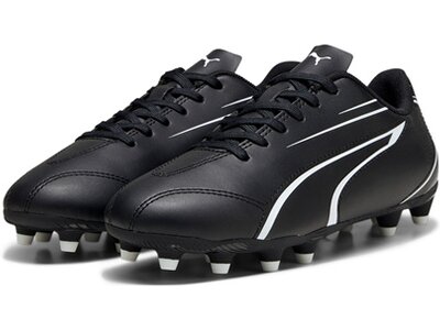 PUMA Kinder Fussball-Rasenschuhe VITORIA FG/AG Jr Schwarz