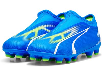 PUMA Kinder Fussball-Rasenschuhe ULTRA MATCH LL FG/AG Jr Grau