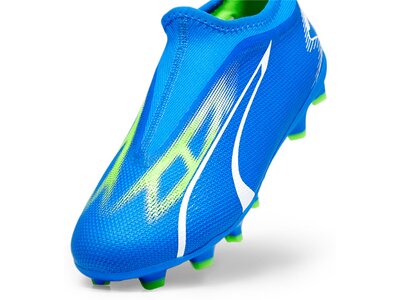 PUMA Kinder Fussball-Rasenschuhe ULTRA MATCH LL FG/AG Jr Grau