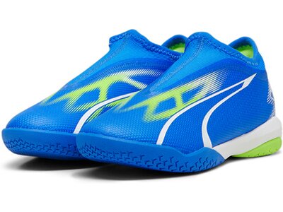 PUMA Kinder Fussball-Hallenschuhe ULTRA MATCH LL IT + Mid Jr Blau