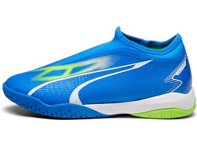 PUMA Kinder Fussball-Hallenschuhe ULTRA MATCH LL IT + Mid Jr Blau