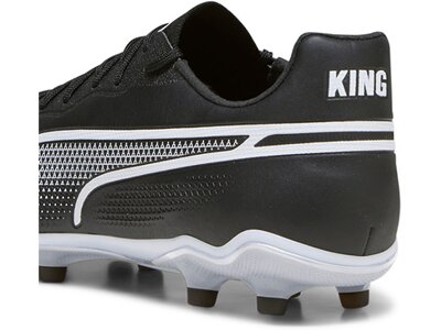 PUMA Herren Fussball-Rasenschuhe KING PRO FG/AG Schwarz