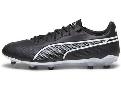 PUMA Herren Fussball-Rasenschuhe KING PRO FG/AG Schwarz