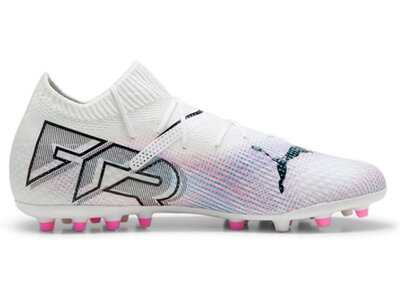 PUMA Herren Fussball-Rasenschuhe FUTURE 7 PRO MG Silber