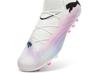 PUMA Herren Fussball-Rasenschuhe FUTURE 7 PRO MG Silber