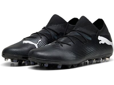 PUMA Herren Fussball-Rasenschuhe FUTURE 7 MATCH MG Schwarz