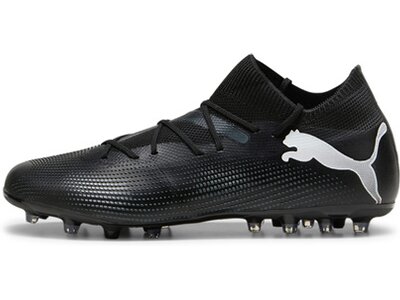 PUMA Herren Fussball-Rasenschuhe FUTURE 7 MATCH MG Schwarz