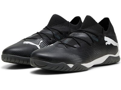 PUMA Herren Fussball-Hallenschuhe FUTURE 7 MATCH IT Schwarz