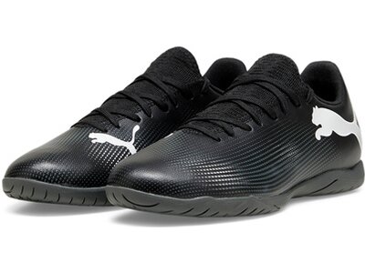PUMA Herren Fussball-Hallenschuhe FUTURE 7 PLAY IT Grau