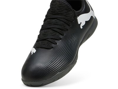 PUMA Kinder Fussball-Hallenschuhe FUTURE 7 PLAY IT Jr Schwarz