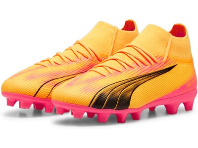 PUMA Kinder Fussball-Rasenschuhe ULTRA PRO FG/AG Jr Orange