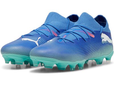 PUMA Damen Fussball-Rasenschuhe FUTURE 7 MATCH FG/AG Wn's Blau