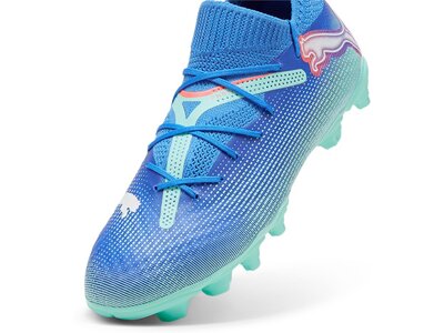 PUMA Kinder Fussball-Rasenschuhe FUTURE 7 PRO FG/AG Jr Blau