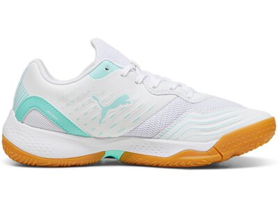 PUMA Herren Indoor-Schuhe Solarflash III W+ Weiß