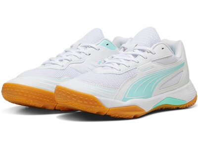 PUMA Herren Indoor-Schuhe Solarflash III W+ Weiß