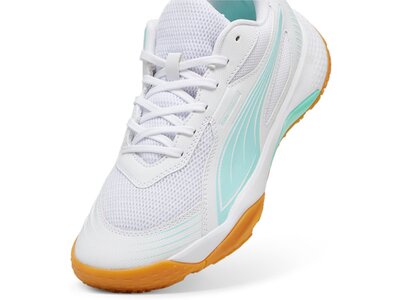 PUMA Herren Indoor-Schuhe Solarflash III W+ Weiß