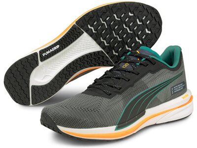 PUMA Herren Laufschuhe Velocity Nitro WTR Schwarz