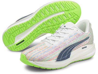 PUMA Herren Laufschuhe Magnify Nitro SP Weiß