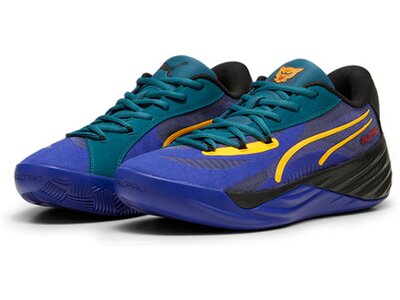 PUMA Herren Basketballschuhe All-Pro NITRO Crowd Craze Blau
