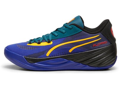 PUMA Herren Basketballschuhe All-Pro NITRO Crowd Craze Blau