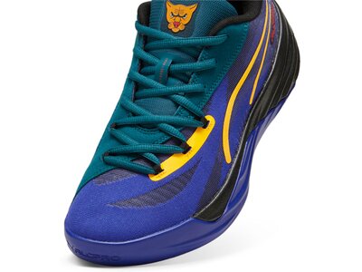 PUMA Herren Basketballschuhe All-Pro NITRO Crowd Craze Blau