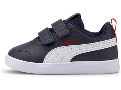 PUMA Kinder Workoutschuhe Courtflex v2 V Inf Blau