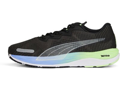 PUMA Herren Laufschuhe Velocity Nitro 2 Fade Schwarz