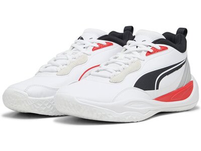 PUMA Herren Basketballschuhe Playmaker Pro Plus Grau