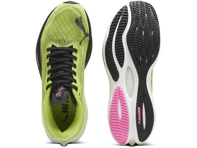 PUMA Damen Laufschuhe Velocity NITRO 3 Psychedel Grün