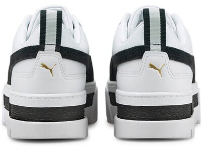 PUMA Damen Freizeitschuhe Mayze Lth Wn s Weiß