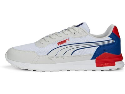 PUMA Herren Freizeitschuhe Graviton Mega Weiß
