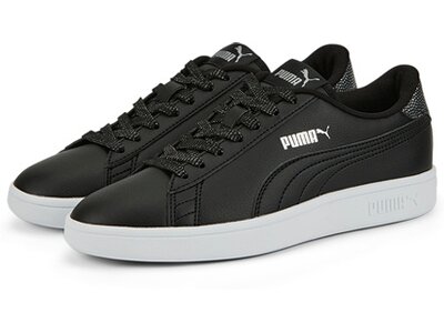 PUMA Kinder Freizeitschuhe Puma Smash v2 Metallics Jr Schwarz