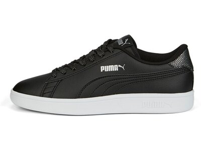 PUMA Kinder Freizeitschuhe Puma Smash v2 Metallics Jr Schwarz