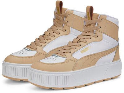 PUMA Damen Freizeitschuhe Karmen Rebelle Mid Weiß