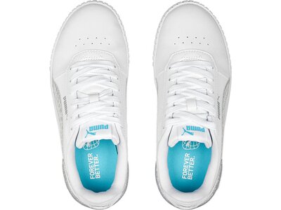 PUMA Kinder Freizeitschuhe Carina 2.0 Mermaid Jr Weiß